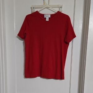 Sport Savvy Red Ladies T Shirt, Medium